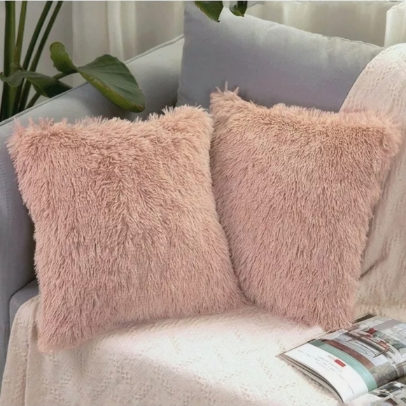 unbranded Other - 2Pack Decorative Pillow Covers Faux Fur